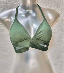 New Piece Dark Green Bikini 👙 Top/ Fixed Price
