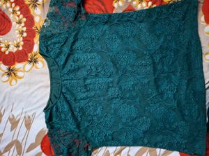 Elegant Green Top
