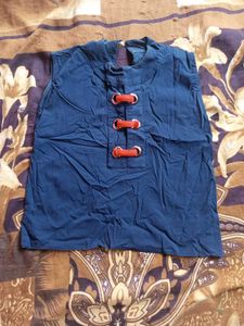 Jeans Top For A 10 - 15 Years Old Girl