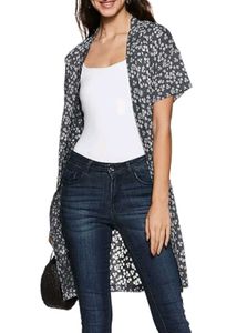 Floral Print  Front Open Shrug