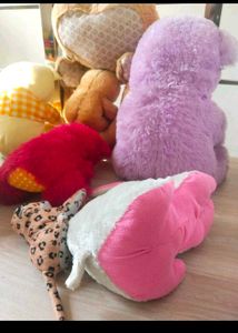 Combo Of Various 7 Soft Toys