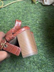 Brown Ankle Strap Heels