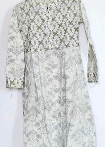 Libas Women Pure Cotton Kurta Palazzo Set