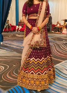 Elegant Embroidered Lehenga Choli Set