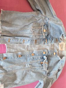 Distressed Denim Jacket