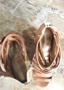 Nude Strappy Heels