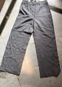 Gray Wide Leg Pants