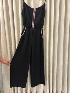Black Spaghetti Strap Jumpsuit
