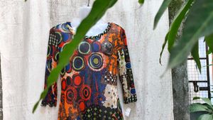 I. Colorful Patterned Dress