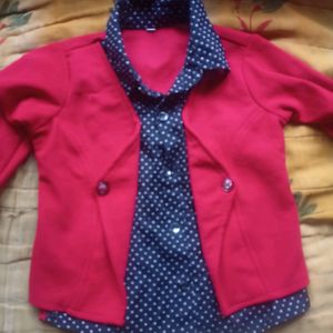 Hopscotch red western suit