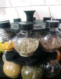Revolving Spice Rack - 16 Jars