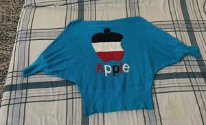 Apple Logo Knit Sweater