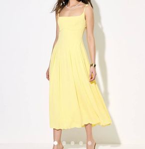 Yellow Maxi Sundress M size