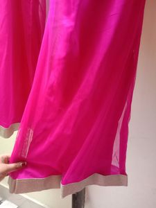 New Pink Plazo