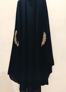 🖤🆕 Turkish Embroidered  Farasha Abaya..🖤🖤🖤