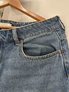 Wide Leg Denim Jeans