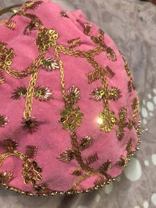 Velvet Potli Bag