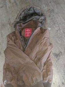 Brown Hooded Jacket