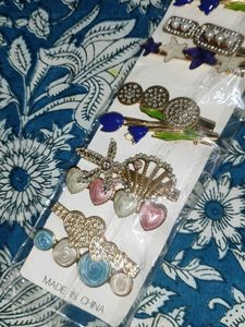 Korean Hair Clip Set - Assorted Designs
