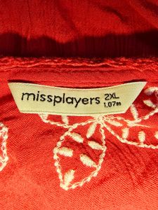 🎊Buy 1, Get 1 Free🎁XL/XXL Red Bohemian Top