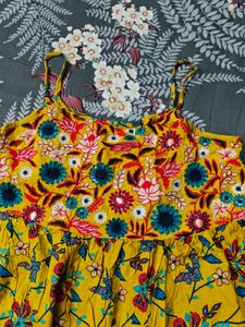 Floral Sundress-L Size