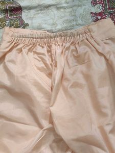 Elegant Peach Kurta Set