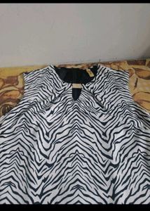 Zebra Print Dress