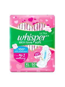New Whisper 50 Sanitary pads