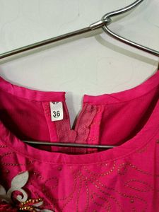 Pink Ethnic Dress/ gown