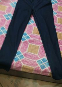 Women Navy Blue Jagging