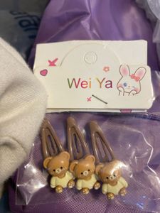 Korean Teddy Clips