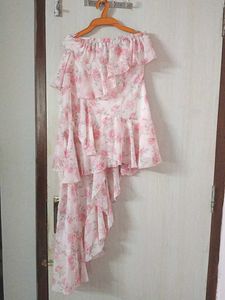 Floral Off-Shoulder Dress| Tube Dress