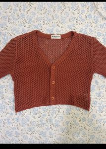 Crop Corchet Top