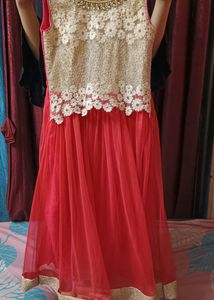 Girls Anarkali/Frock ( with Bottom)
