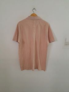 Zudio Pink Collar T-Shirt (Men&#39;s)