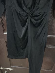 Black Twisted Dress