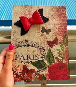 Paris Themed Decorative Greeting Card