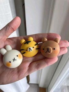 Set of Animal Clay Magnets (4 Pcs)