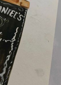 Jack Daniels Still Life Watercolor