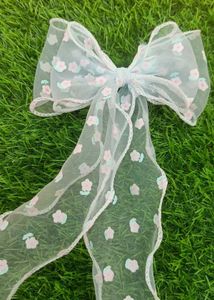 Cutest Floral Bow Clip