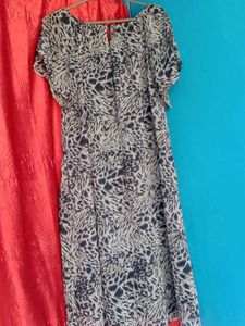 Animal Print Casual Dress