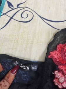 Floral Embroidered Lace Bralette