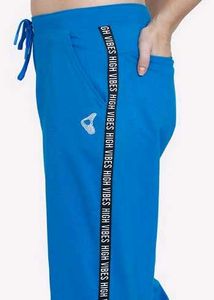 Zelocity Relaxed Mid Rise Joggers - Mykonos Blue