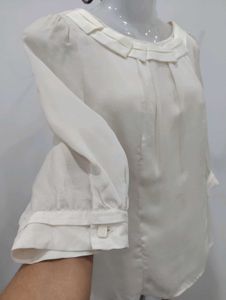 Elegant Off White Blouse