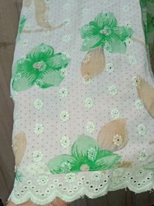 Green 🟢 Chikankari Kurta..... 🍃🍁🍁