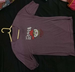 Purple Basic Tee