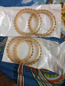 Golden Bangle Set