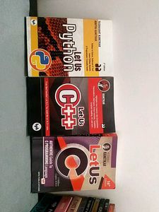 Programming Books: Python, C++, and C