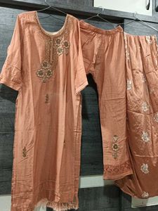 Heavy Duptta Three Piece Suit