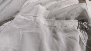 White Blouse with Ruffle Sleeves